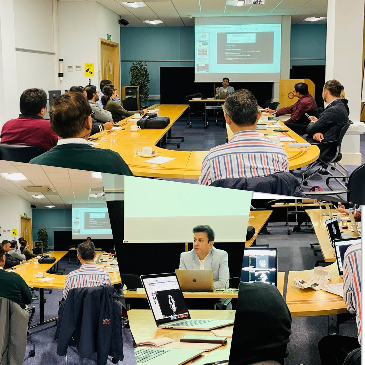 Sanjnayak's tweet photo. Effective day at Ipswich today running an AI and CT Perfusion workshop for the East of England Physicians. Discussions also included ways to improve thrombectomy access and patient care. https://t.co/dimSmpyTWT