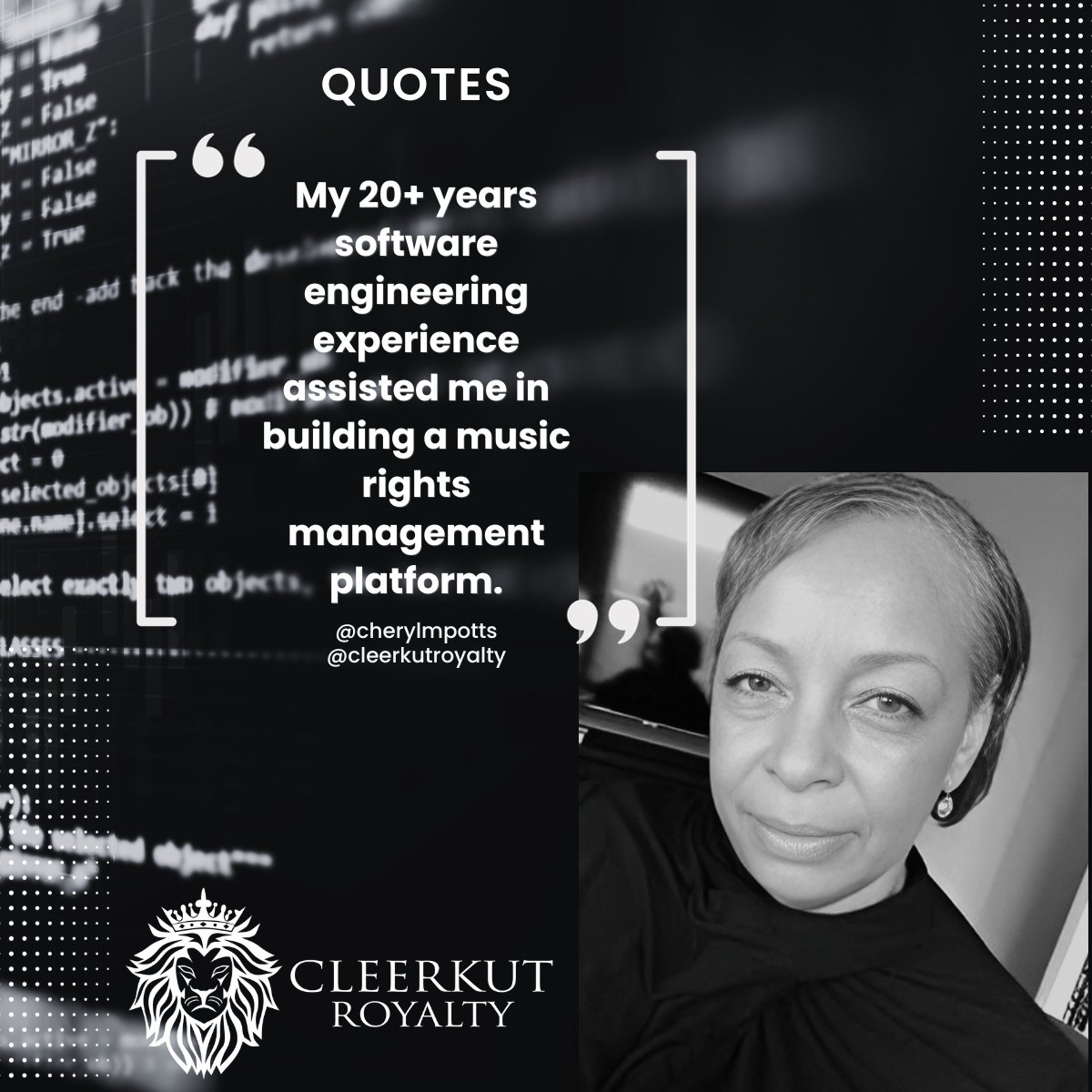 cleerkut's tweet photo. Cleerkut Royalty was designed and developed by a music copyright &amp; royalty administrator to assist in administering recording label and music publisher clients. #staytuned #changeiscoming

#musicbiz #musicindustry #recordlabel #musicpublisher https://t.co/a0dIvCbQQ3