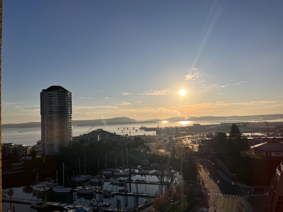 Good morning, Nanaimo. Thanks for your hospitality. It’s off to the Cowichan Valley for CHEK Road Show #4. ⁦@CHEK_News⁩ #WeLoveThisPlace