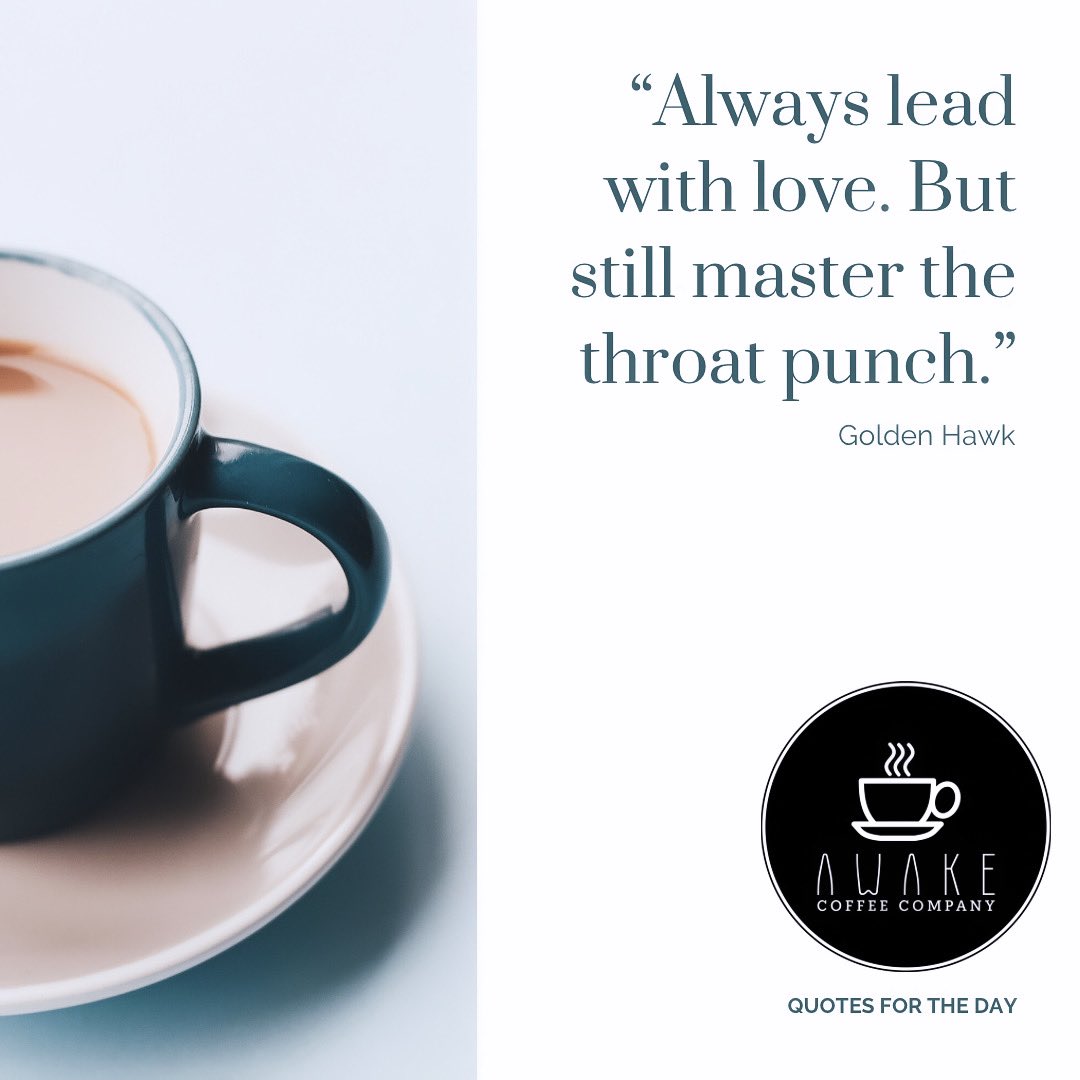 You never know if someone is on their first sip, or their last sip of coffee in the morning. #CoffeeTalk #Coffee #CoffeeLover #morningroutine #throatpunch #awaketime