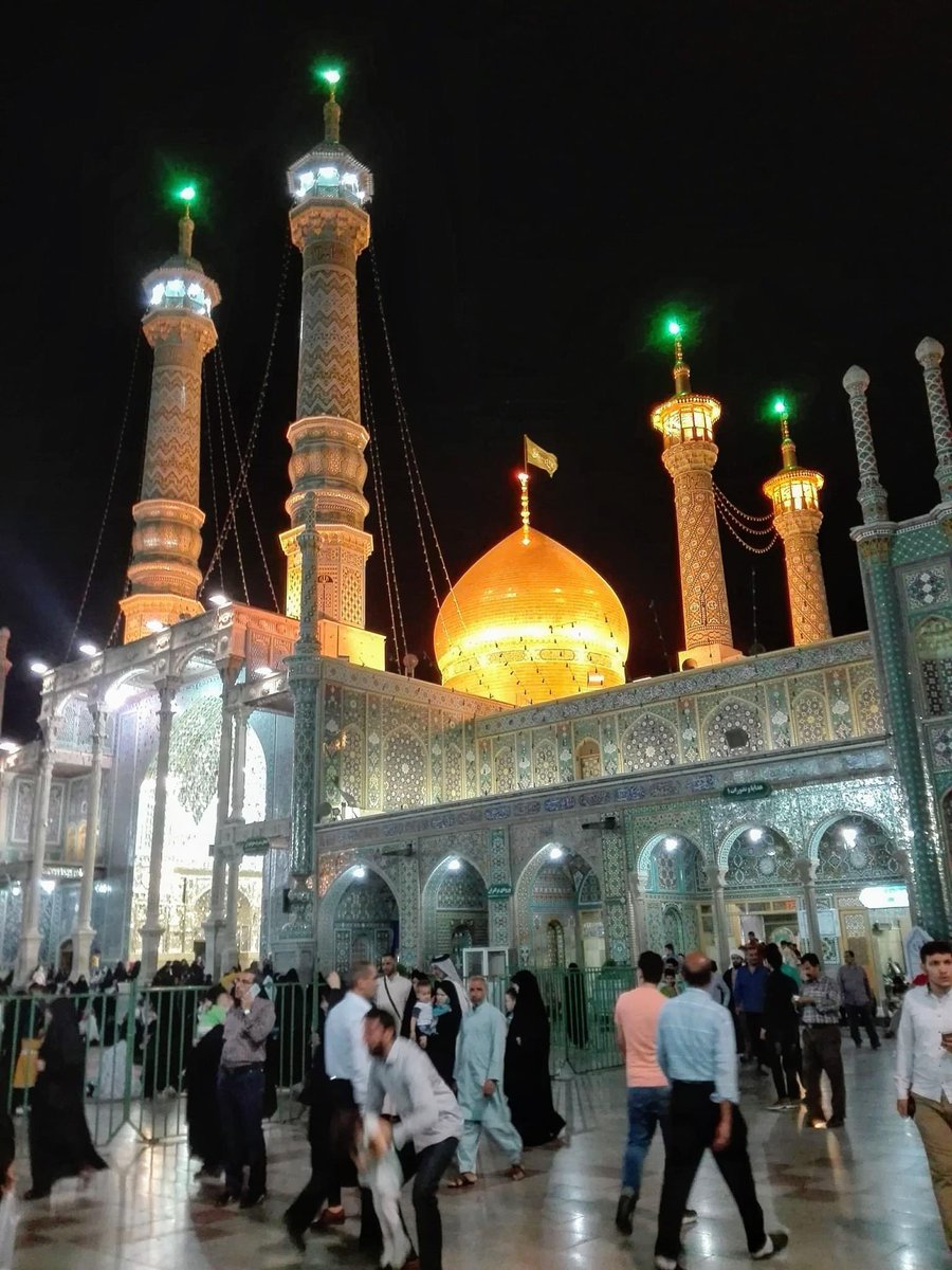 SyedaNaqvi50's tweet photo. يَا فَاطِمَةُ اشْفَعِي لِي فِي الْجَنَّةِ
Peace be on you, O, daughter of Mosa bin Jafar!( Bibi #Masooma e #Qum)
May #Allah confer His Mercy and blessing upon you. Peace be upon you ♥️
#MartyrdomAnniversary https://t.co/ZdZLRRKUm7