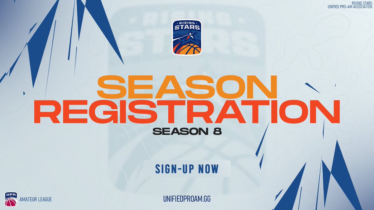 🚨Registration for <a href="/2KRisingStars/">Rising Stars</a> Season 8 is now OPEN🚨

💎Perks:
🏆Pre-Season Tournament
📊Individual Stat Tracking w/ Leaderboards
📸Team Media Coverage
💰Cash Prizes

Sign up by 11/3 to get entry to the RS Open along with registration⤵️
bit.ly/RSS8Reg