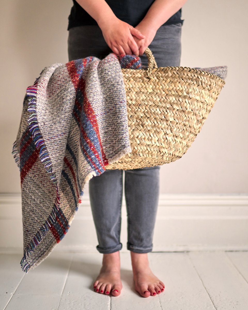 Made from remnant yarns saved from the fabric industry, each of our our new 100% Recycled Random Wool Throws are affordable (under £35), one-of-a-kind and uniquely beautiful – so prepare for an exciting surprise when yours arrives. >> bit.ly/48WNhpl

#woolmonth