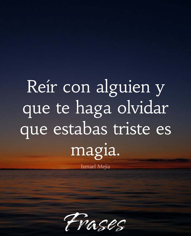 Reír con alguien...