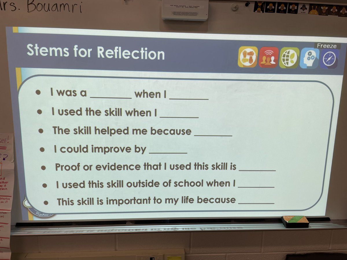 BouamriBusyBees's tweet photo. We reflected on how we’ve been critical and creative thinkers so far this quarter! @FcpsPOGPOL https://t.co/ls10msTAnb