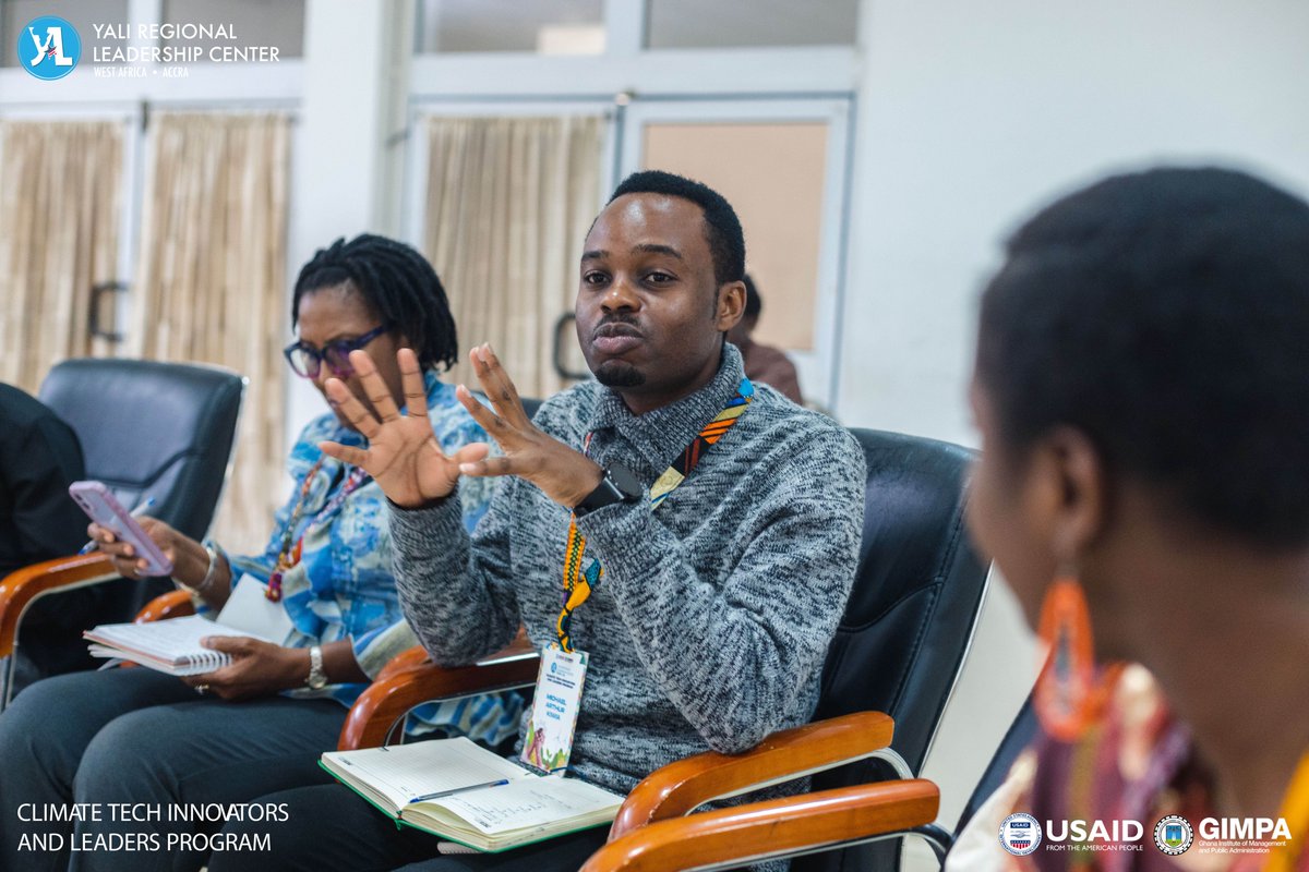 YALIRLCWAAccra's tweet photo. Yesterday marked another step as our program draws to a close. However, our journey to bring positive change is far from over. We can't wait to share our experiences & knowledge to inspire and make an impact on a more sustainable world.
#climatechange #yaliclimatetechprogram https://t.co/ljMryRTjxn