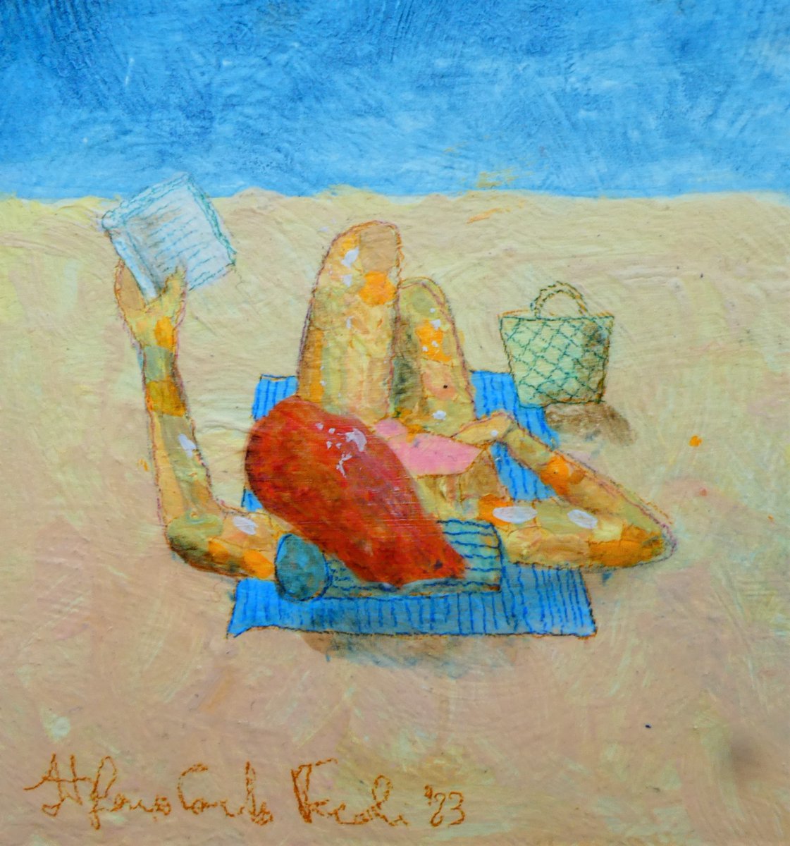 stefanocvecoli's tweet photo. #Bagnanti #Spiaggia in #estate e #sogni all'#orizzonte 2023 acrilico e olio su tavola
#bagnanti #bather #arte #artisti #pittura #dipinti #cultura #fantasia #colore #onirico #sogno #toscana #italia #art #artists #painting #paintings #culture #fantasy #color #dream #dream #Tuscany https://t.co/eAlhDjeNJa