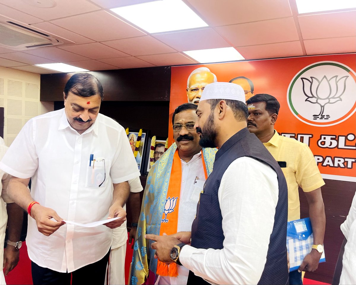 syedibrahimbabl's tweet image. As the Parliament #2024Election Campaign Incharge for South India for @BJPMinMorcha . Today, I had a productive discussion in #pudhucherry UT @BJP4Puducherry with Incharge Shri    @BlrNirmal Ji, state president Shri. @SelvaMPPY Ji, @ShriSamiNathan Ji and Minority Morcha