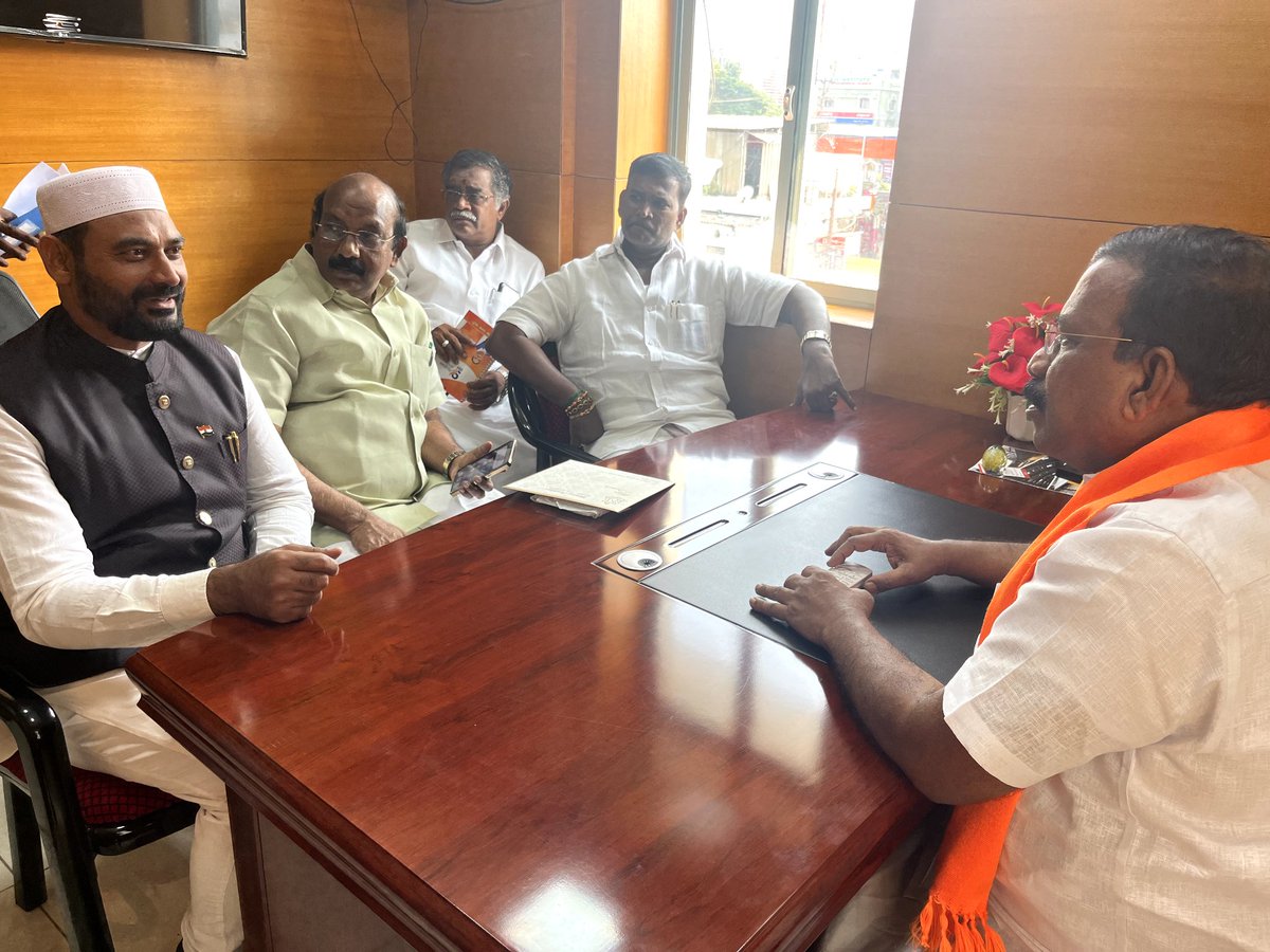 syedibrahimbabl's tweet image. As the Parliament #2024Election Campaign Incharge for South India for @BJPMinMorcha . Today, I had a productive discussion in #pudhucherry UT @BJP4Puducherry with Incharge Shri    @BlrNirmal Ji, state president Shri. @SelvaMPPY Ji, @ShriSamiNathan Ji and Minority Morcha