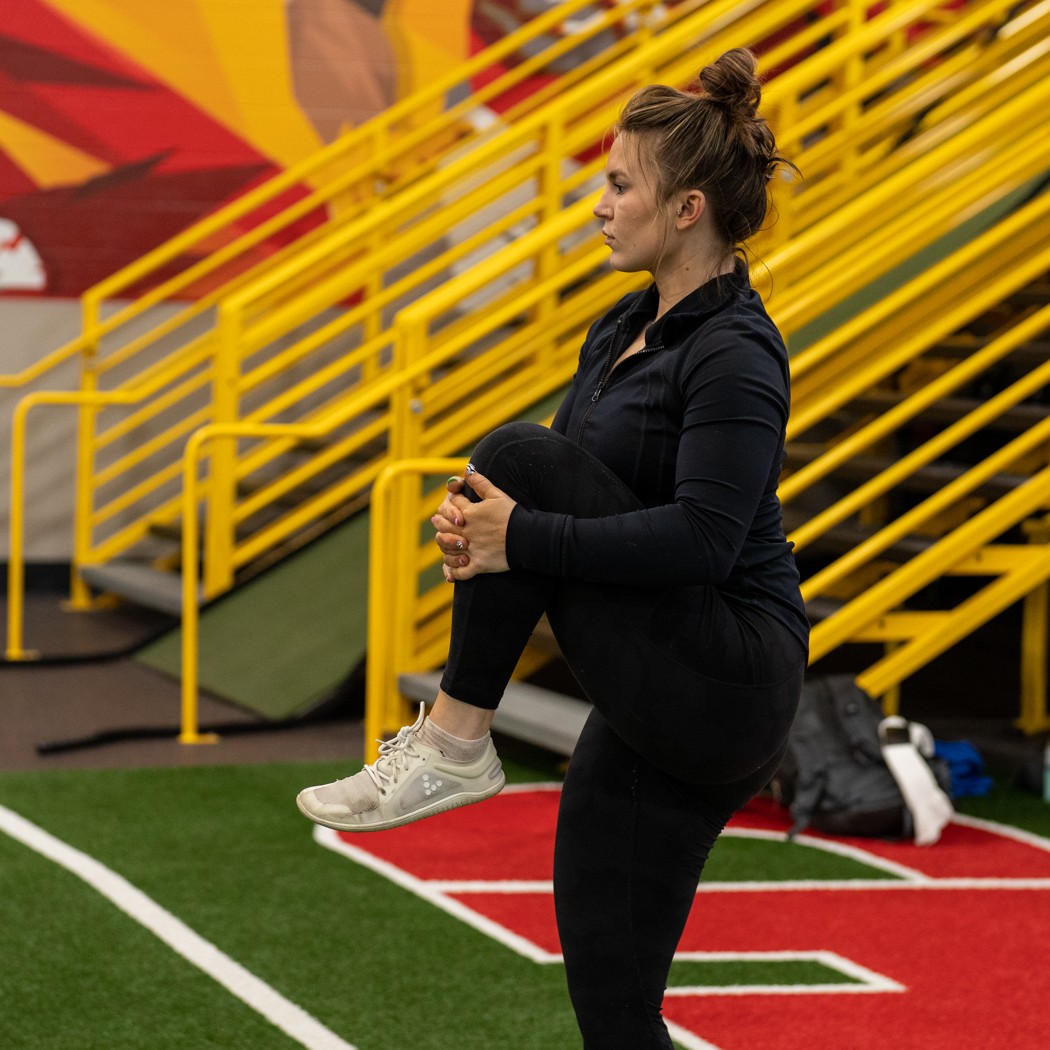 Set up for success! Our trainers and instructors can help you learn active dynamic warm-ups to use before your workout. Stop by the personal training desk to learn more today.