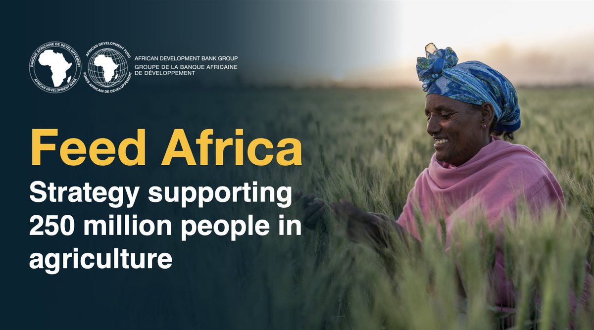 @akin_adesina @WorldFoodPrize @beth_dunford @mfregene77 @CGIAR @Taat_Africa #DakarToDesMoines: Unlocking Africa’s agriculture potential is at the core of @AfDB_Groups’s #FeedAfrica strategy. Since we launched our strategy in 2016, along with several partners, we have supported over 250m people to benefit from improvements in agriculture. - @akin_adesina