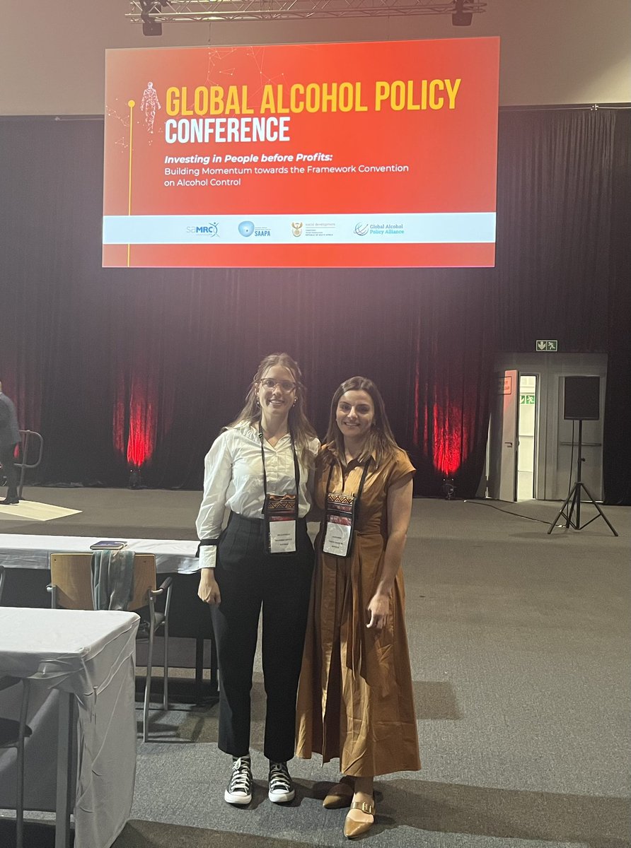 That’s a wrap! Grateful to have been one of the few #EMCRs at #GAPC2023 presenting work from @georgeinstitute on the different claims industry use to market their products and form health halos on alcohol despite there being no safe level of consumption @DanicaKeric