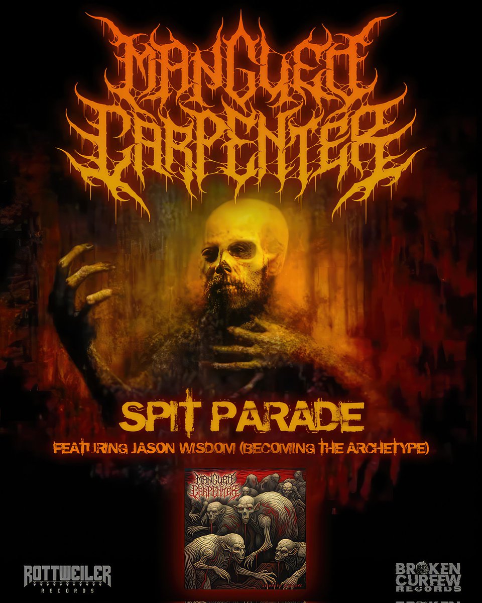 On the eve of our sophomore album release "Salvation Syndrome", we wanted to thank @thejasonwisdom from Becoming The Archetype /Death Therapy, for lending his vocals to our blistering track "Spit Parade". We hope you l check it out, and the rest of the album! 👊💀