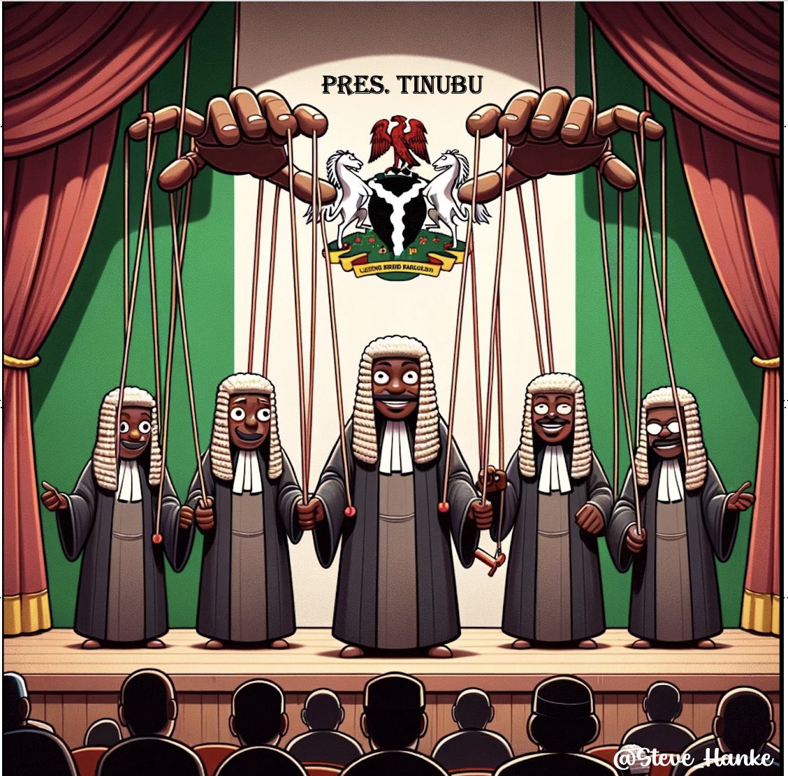 Frankly I wasn't expecting any miracle of honesty and justice from the supreme court today!
Nigerians are we going to sit &amp; let injustice prevail? Are we going to continue to adapt? Or we are shutting this country down?

Aisha Yesufu Supreme Court Bishop Oyedepo Peter Obi Justina