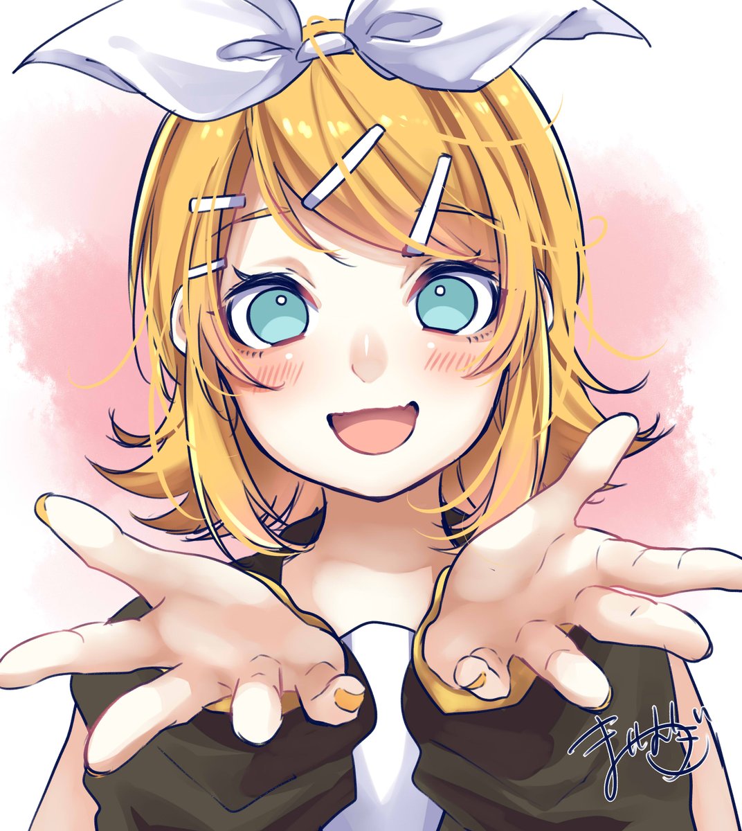 鏡音リン 「「一週間頑張ったからリンがぎゅってしてあげる