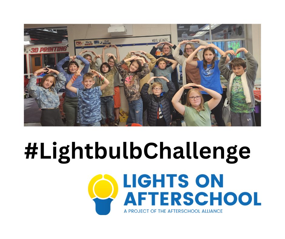 RSGroup_Inc's tweet image. #LightbulbChallenge #LightsOnAfterschool @afterschool4all