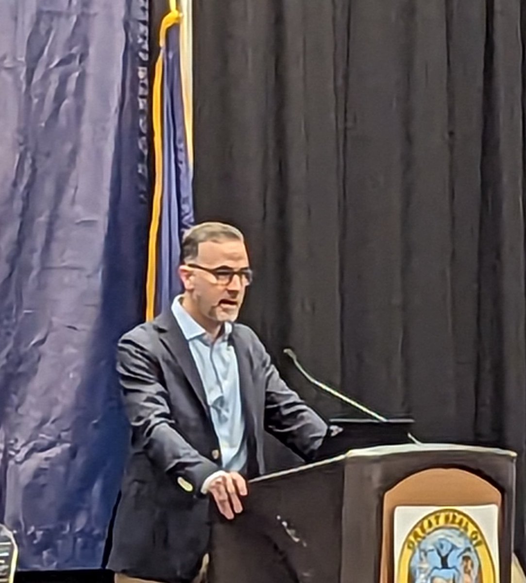BrandonPNWER's tweet photo. @CISACyber Executive Director Brandon Wales kicks off @IdahoOEM Annual Cybersecurity Conference, over 230 public and private leaders from across the state in attendance https://t.co/zAPJ5LjUC6
