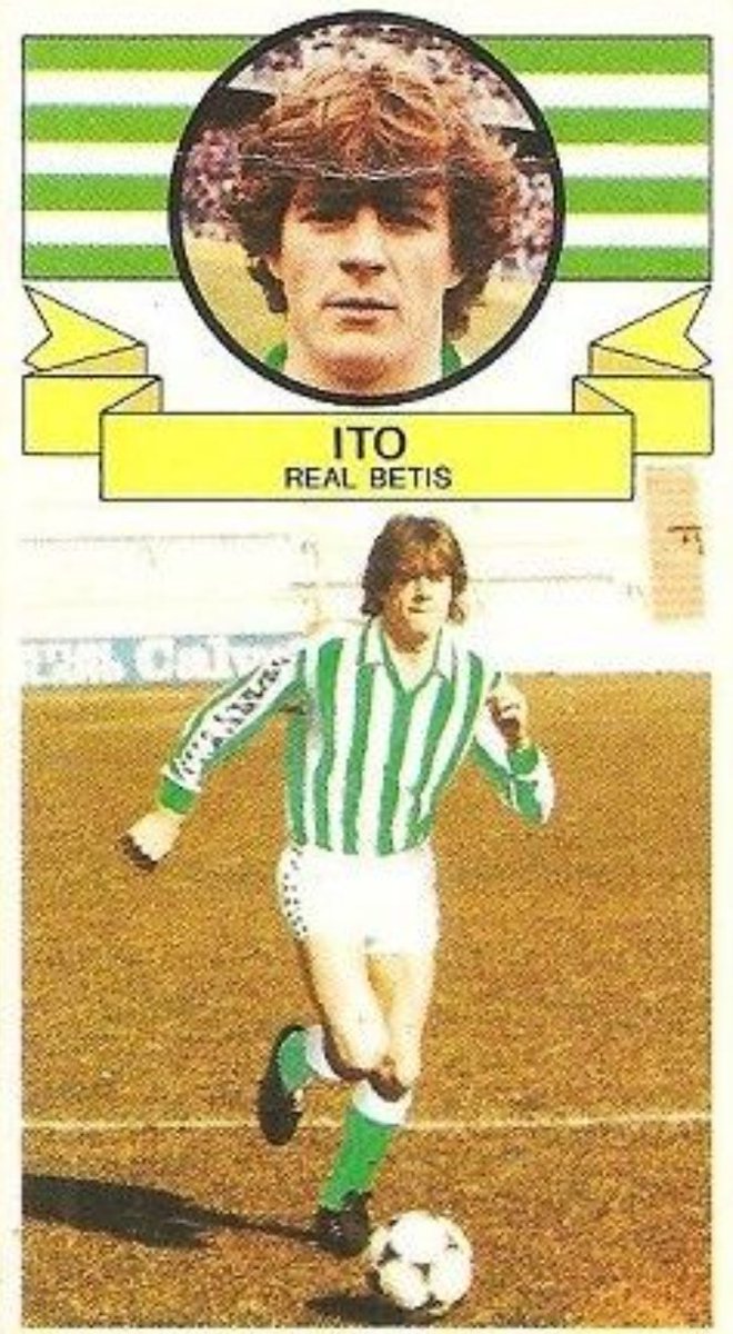 fravafe's tweet photo. @CromoBetis @RealBetis Hubo en los 80 otro Ito vino de Madrid https://t.co/pXMfZnL1wC