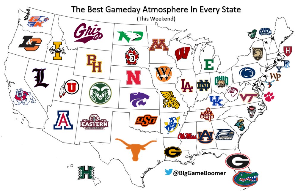 The Best Gameday Atmosphere In Every State

This Weekend