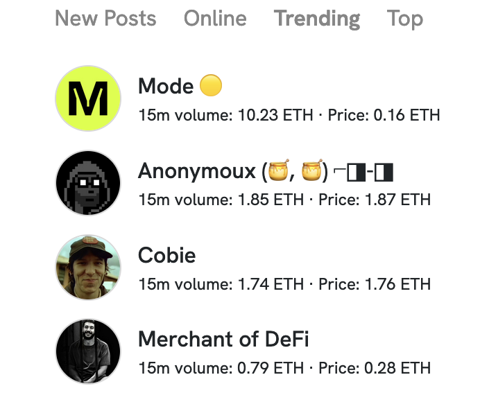 Let the game begin 🔑

We launched on <a href="/friendtech/">friend.tech</a> 30 minutes ago, and the momentum is picking up.

Currently, we are in first place in the trending category and have 26 key holders.

Pushing for our first key milestone of 50 holders 🦾

Can our community help us get there?