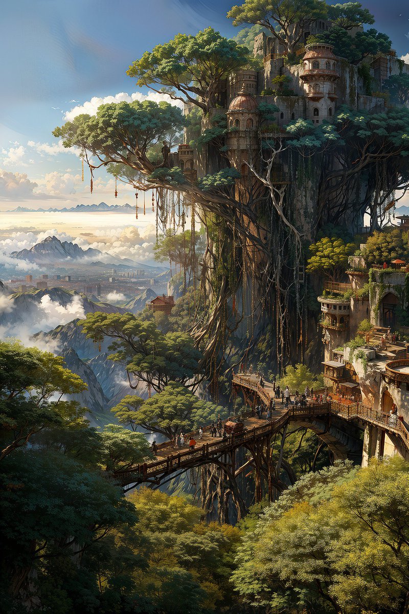 【在庫処分40%OFF】大自然の魔法と神秘の風景 おぱびにあ / Opabinia -AI illustration- on X