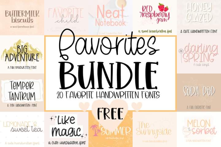 Favorites Font Bundle.
Free Download👉 creativefabrica.com/product/favori…

My Store👉 creativefabrica.com/designer/lazyc…

#lazycraftlab #us #uk #gift #freefont #fontbundle #etsy #EtsySeller #ธี่หยด #ENGvsSL #MissInternational2023 #كتائب_القسام #FNAFMovie #ItsTheGuns #ofmds2spoilers #GTAVI #ENGvSL