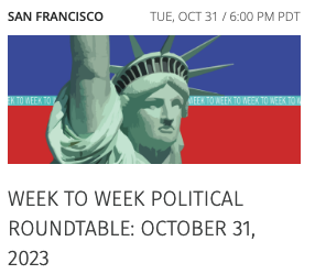 Wait, is it that time again?!?! Why yes, yes it is...come join us <a href="/cwclub/">Commonwealth Club World Affairs of California</a> next week! commonwealthclub.org/events/2023-10…