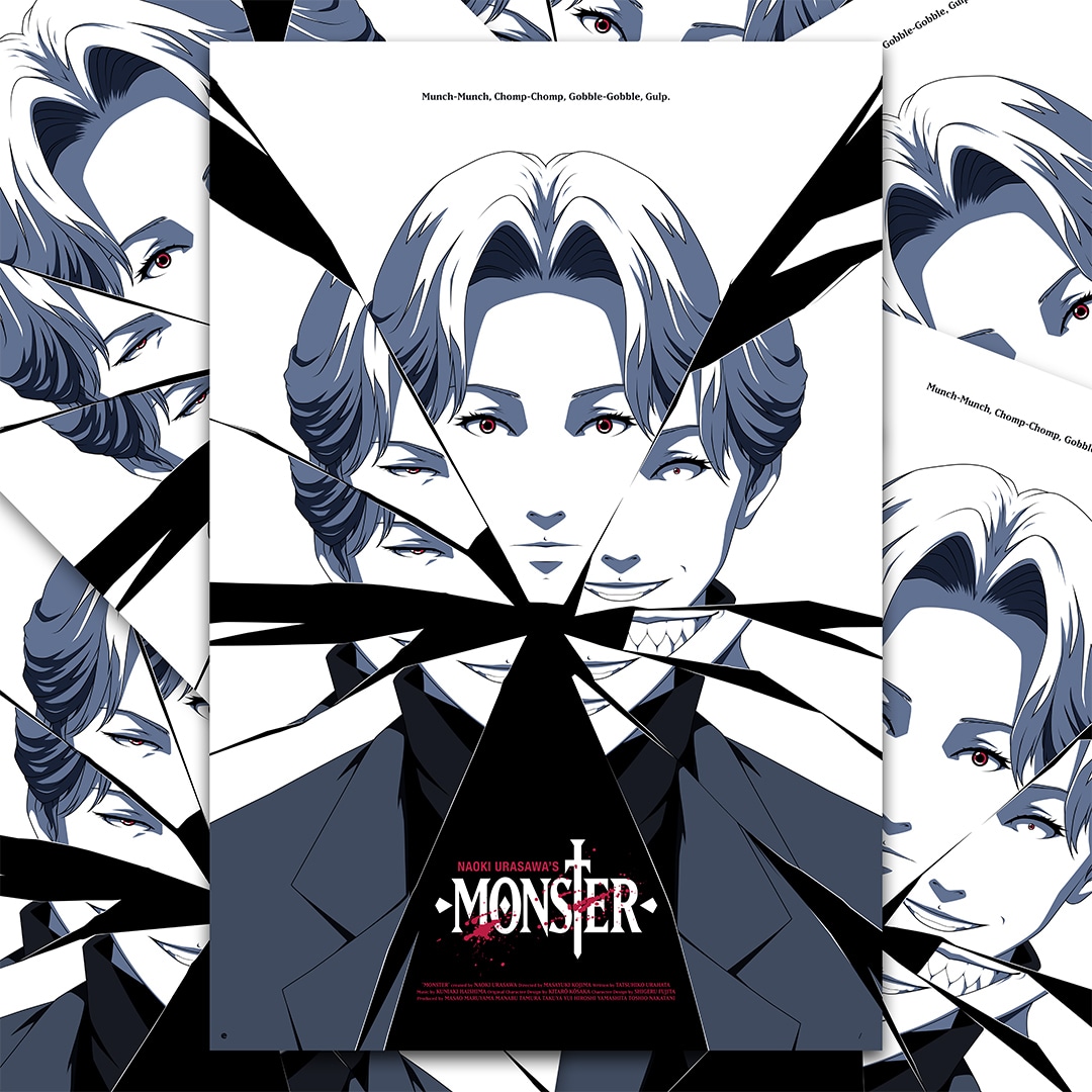 ON SALE NOW - My ‘Monster’ poster is on sale now until 11:59pm (UK) Sunday 30th October at edotsharp.bigcartel.com.

Flat international shipping rates apply up to 3 prints per order. 

#ethansharp #screenprint #screenprinting #anime #monster #movieposter #alternativemovieposter
