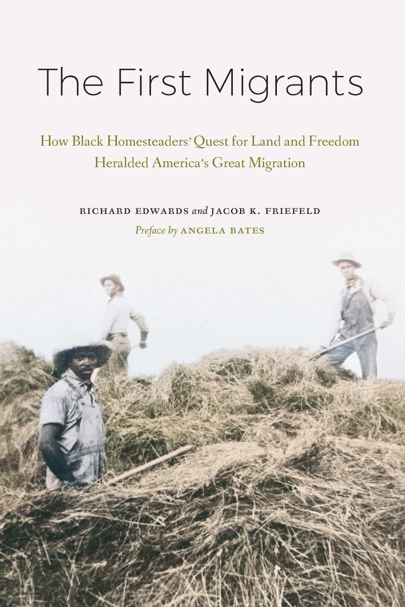 Bison Books (@bisonbooksunp) on Twitter photo THE FIRST MIGRANTS by Richard Edwards and <a href="/JacobFriefeld/">Jacob K. Friefeld (he/him)</a> explores the narrative histories of Black homesteaders in the Great Plains and the larger themes that characterize their shared experiences. #booksale
Save 50% during our Bison Books Sale: bit.ly/BisonBooksSale⦠THE FIRST MIGRANTS by Richard Edwards and <a href="/JacobFriefeld/">Jacob K. Friefeld (he/him)</a> explores the narrative histories of Black homesteaders in the Great Plains and the larger themes that characterize their shared experiences. #booksale
Save 50% during our Bison Books Sale: bit.ly/BisonBooksSaleā¦