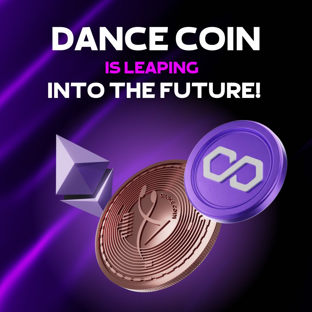DANCECOIN's tweet image. 🌟 Enhanced performance and reduced costs – Dance Coin is not just moving, it’s leaping into the future! ✨ #EnhancedPerformance #FutureDance&quot;