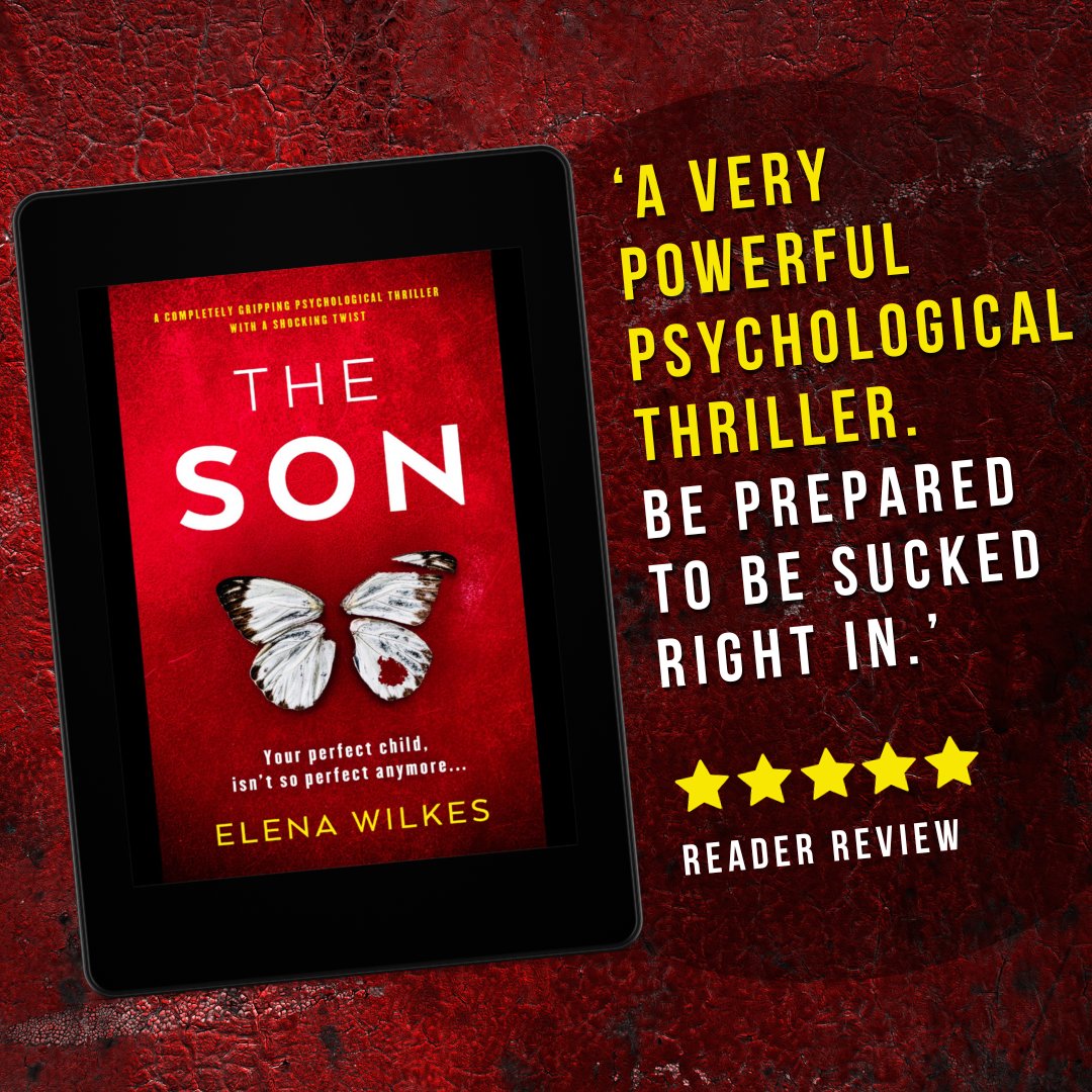 Storm Publishing (@stormbooks_co) on Twitter photo The phone call. A young womanβs voice β shaky and full of terror. She wants my help β sheβs trying to warn me. What she tells me shocks me to my very core.
Sink your teeth into The Son by <a href="/elenathrillers/">Elena Wilkes</a>: geni.us/266-rd-two-am
#PsychologicalThriller #BookReview #BookReviewer The phone call. A young womanβs voice β shaky and full of terror. She wants my help β sheβs trying to warn me. What she tells me shocks me to my very core.
Sink your teeth into The Son by <a href="/elenathrillers/">Elena Wilkes</a>: geni.us/266-rd-two-am
#PsychologicalThriller #BookReview #BookReviewer