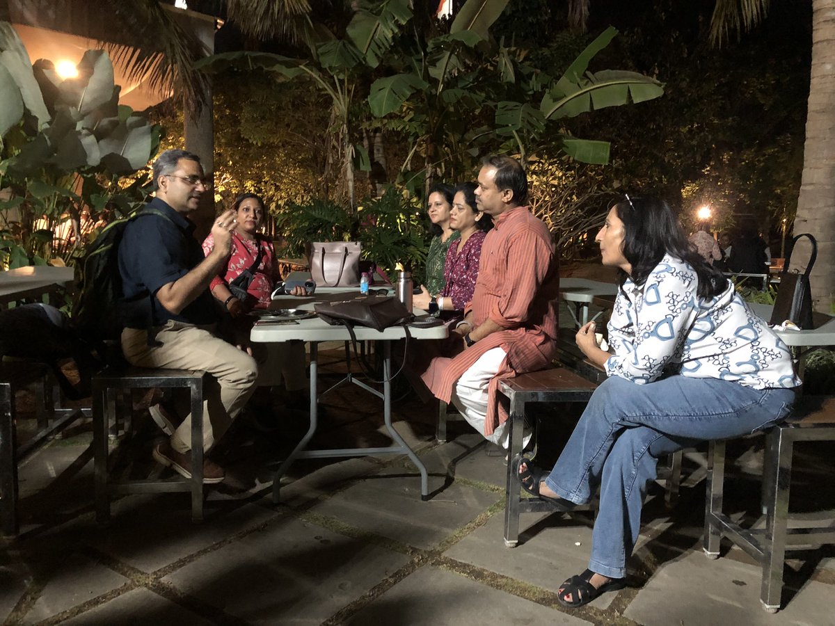 IamCJha's tweet photo. #LearningQuest
And the discussion goes on with #SulabhSir at @kanhashantivan
Looking forward to meeting @kamleshdaaji and listening him!
#KanhaShantiVanam
@Dir_Education @gupta_iitdelhi
@PbpandeyB @SCERT2021 https://t.co/eJtiUWo2W7