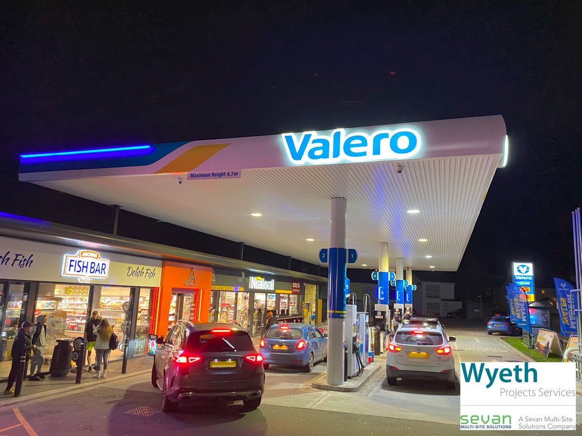 SevanSolutions's tweet image. Valero partnered with @wyethprojects to introduce its 1st Valero-branded gas stations in UK! The teams worked closely together for several months to ensure the sites were installed efficiently and safely whilst meeting the full brand standards of the Valero Image.