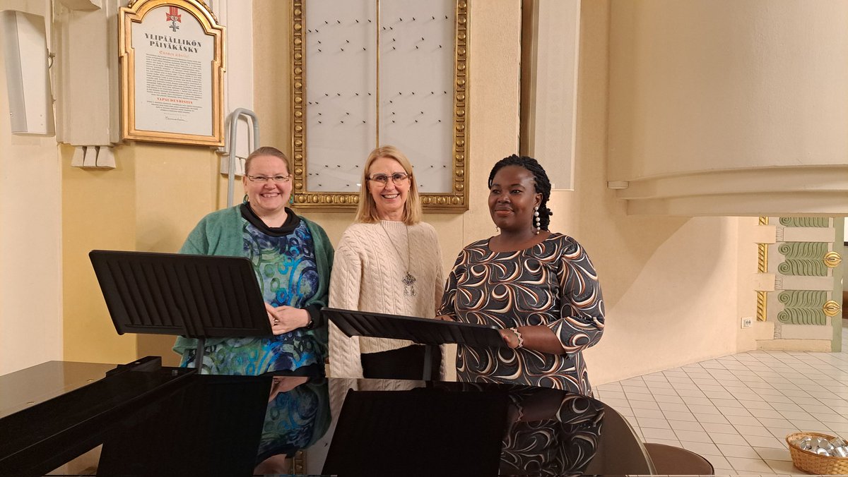 mainamary254's tweet photo. Excited to visit Lutheran Church in #Helsinki during the #YRMC #NetworkAGM  @JAndersonRoland
@FCA_global @vivian_j_joseph @peacemakersnetw @MutiruRegina @KECOSCE @IhaVictors @Nancynyawirah https://t.co/fb5njGOQvr