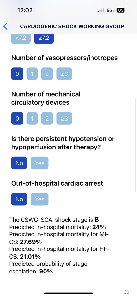 @ShashankSinhaMD @rachkataria @SCAI @NavinKapur4 @JHMontfort10 @BurkhoffMd @ReshadGaranMD @SarasVallabhMD @JasonKatzMD @vbluml @MattLanderMD had a clinic walk in pt yesterday with a BP 128/90, cold, edematous peripheries with purple discoloration and a lactate of 2.3 (long standing NICMP).. is thus pt in #cardiogenicshock? Download CSWG app if you are not sure! @NavinKapur4 @JHMontfort10