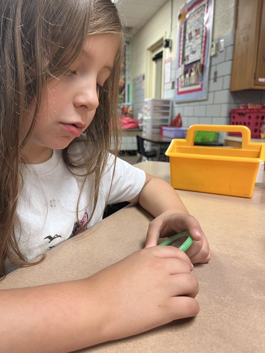 NewellGI's tweet photo. This morning our Kindergarteners are using mirrors to observe what making the “P” sound does to their mouths, brainstorming words that start with the “P” sound, and writing words that start with “P.” #KnightsofNewell https://t.co/SuyjWbh3WG