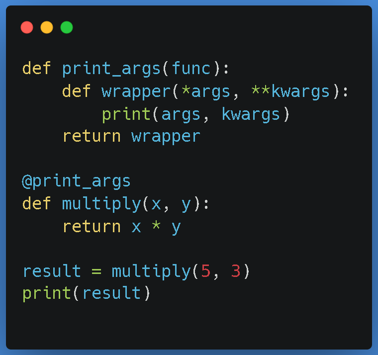 techguys2go's tweet image. Decorators driving you dizzy in Python? 🌀
Let us help! Dev Guys 2 Go - Elevate your Python prowess, 24/7. 🛠️

#python #pythonhelp #development #softwaredevelopment #programming #coding #codingchallenge 

pressth.is/sohHj