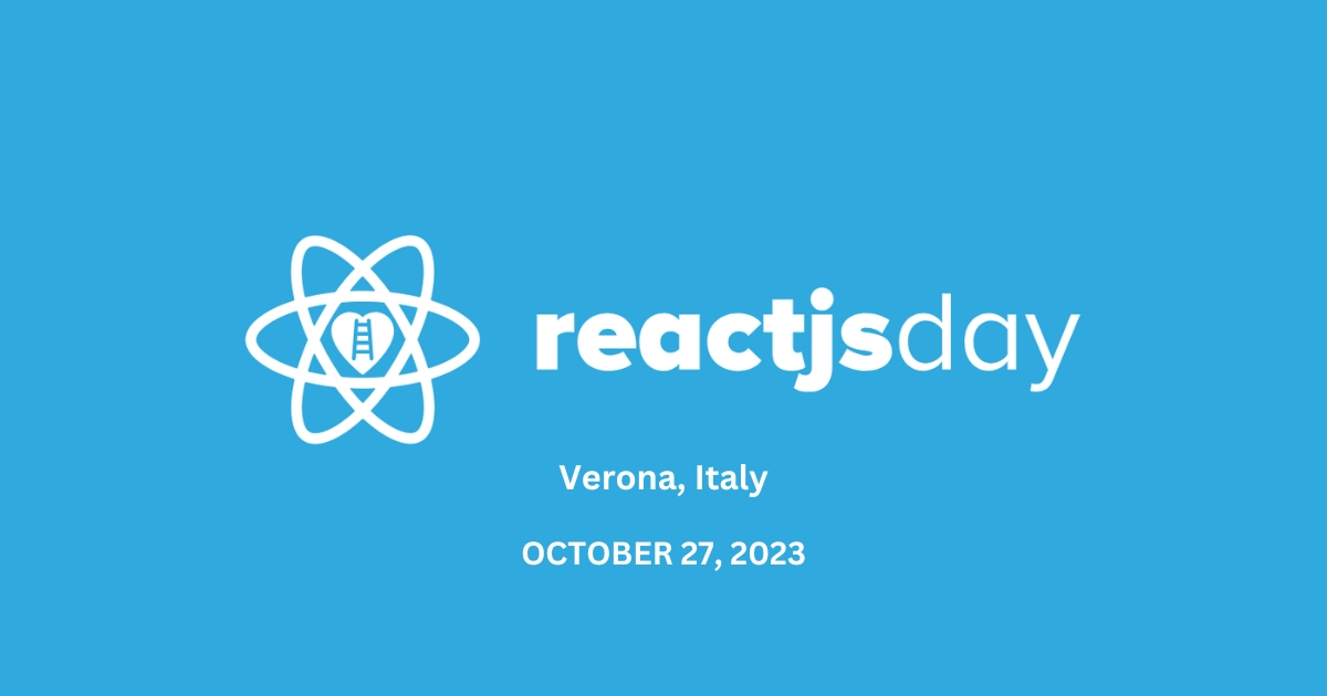 Get ready to #react at #ReactjsDay on Oct 27! It's not just code, it's a community fiesta where you can meet fellow devs, swap tales and let the good times roll. It's React with a side of fun! Learn more. bit.ly/47336t0

#event #liveevents #techevents