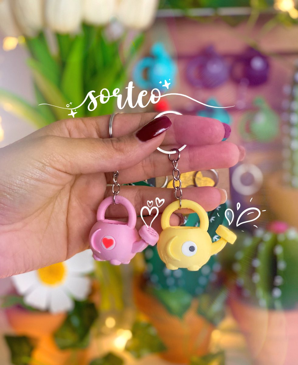 ☀️SORTEO💦

Estoy super contenta con este llaverito de las regaderas de animal crossing 🥺

Podéis elegir el color que queráis 🫶🏻

Requisitos:
🌼 SEGUIRME
🌼 RT y FAV
🌼Menciona a tu amigui

TERMINA MAÑANA VIERNES 27 A LAS 15:00 (una hora antes del lanzamiento!!!👀) 

SÓLO ESPAÑA