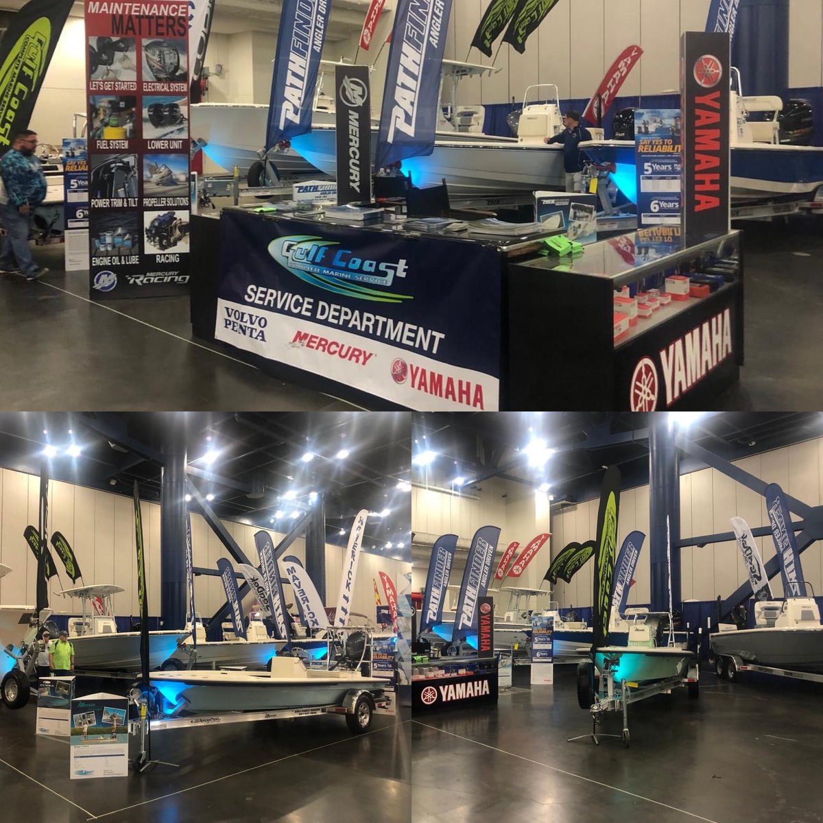 GCComp's tweet photo. Throwback Thursday to the 2019 Fishing Show

Get ready for the Boat Show in January and the Fishing Show in March!

#ThrowbackThursday #throwback #tbt #fishingshow #boatshow #boat #boatshop #BoatRepair #boatrepairshop #gulfcoastcompletemarine #gulfcoastcompletemarineservice https://t.co/HsHOulbWdH