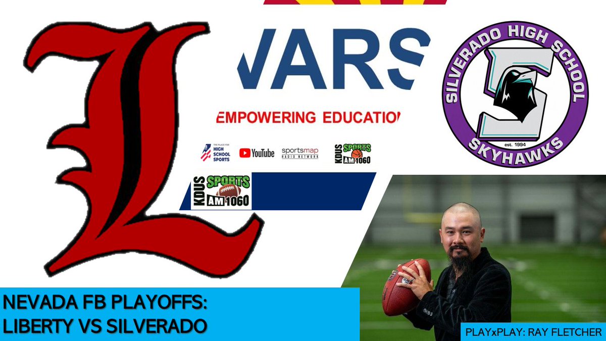 Liberty High School vs. Silverado High School. Watch Boys Varsity Football Thursday, Oct 26th, 2023 at 5:55 PM PST on the NFHS Network!  nfhsnetwork.com/events/the-var…