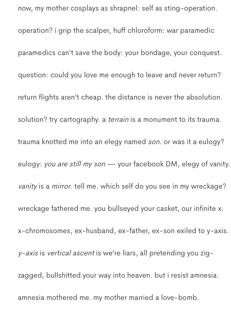 omg omg me when i have a new poem published in adroit journal! about my estranged father! with a fruity little invented form! yay!