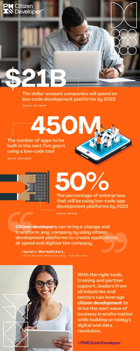 ACCELQ's tweet photo. Do you know the size of the low code?

Forrester estimates that by 2024, the U.S. will have a deficit of 500,000 software developers. Check this #infographic for more details!

#lowcode #developer #softwaredevelopers #innovation #digitaltransformation #lowcoding https://t.co/alS4dnsaz4