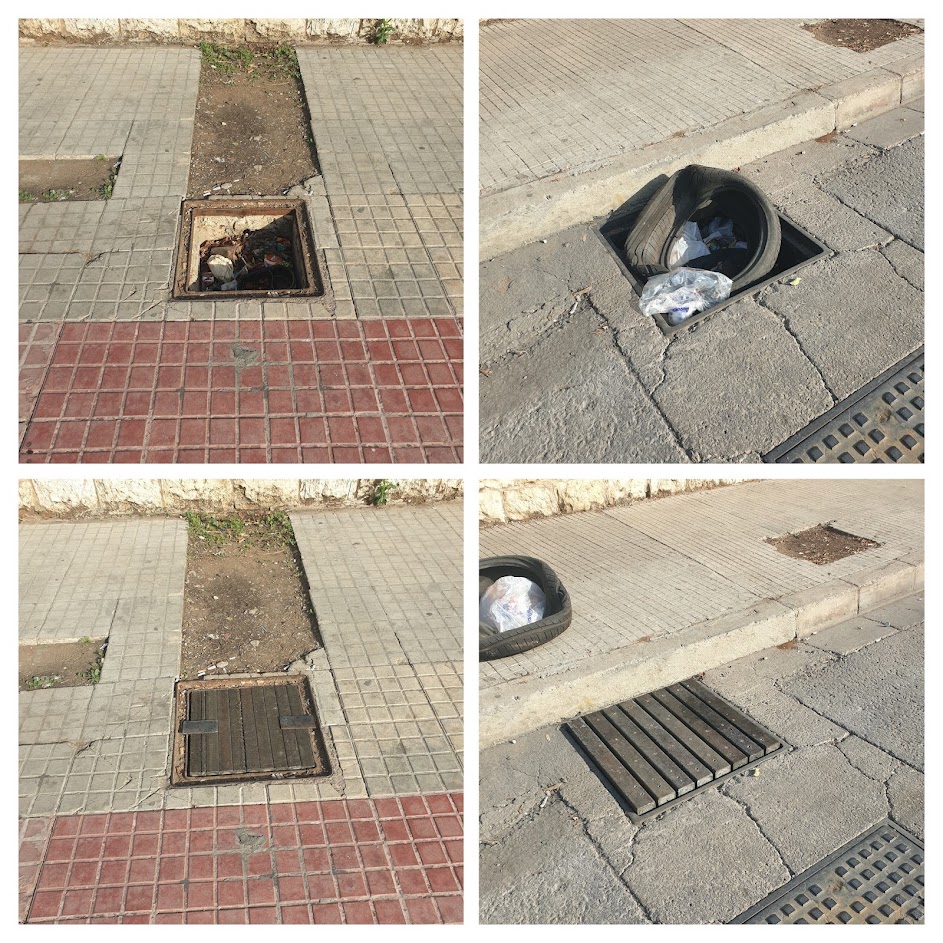 Five manhole covers on the Hersh #Beirut Kaskas side have been secured.
#Zerowaste #plastics #plasticrecycling #extrusion #wastemanagement #zerowasteliving #publicsafety #roadsafety #manholecover #lebanon