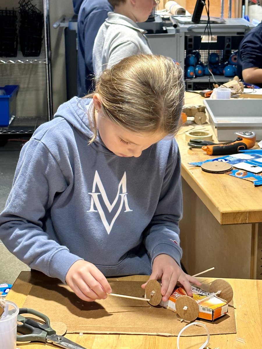 klundstromatmv's tweet photo. We are designing cars 🚗! #MVMaker #itsaprocess #bebravetotryandtryagain #focus 💙 “we can do hard things” 💙#prototype #feedback #iterate #test https://t.co/wVwtX2OXlE