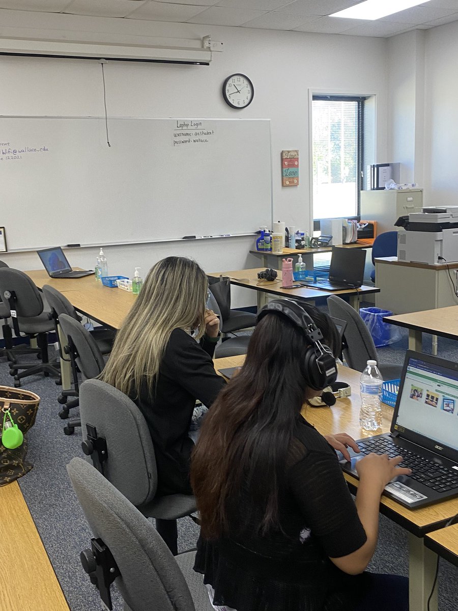 Teaching ESL classes is such a unique experience.  At the board are three young women from 3 different countries working together to answer questions posed in their online curriculum. #adultedrocks ##ESLlearners 
#ACCS
#wccd