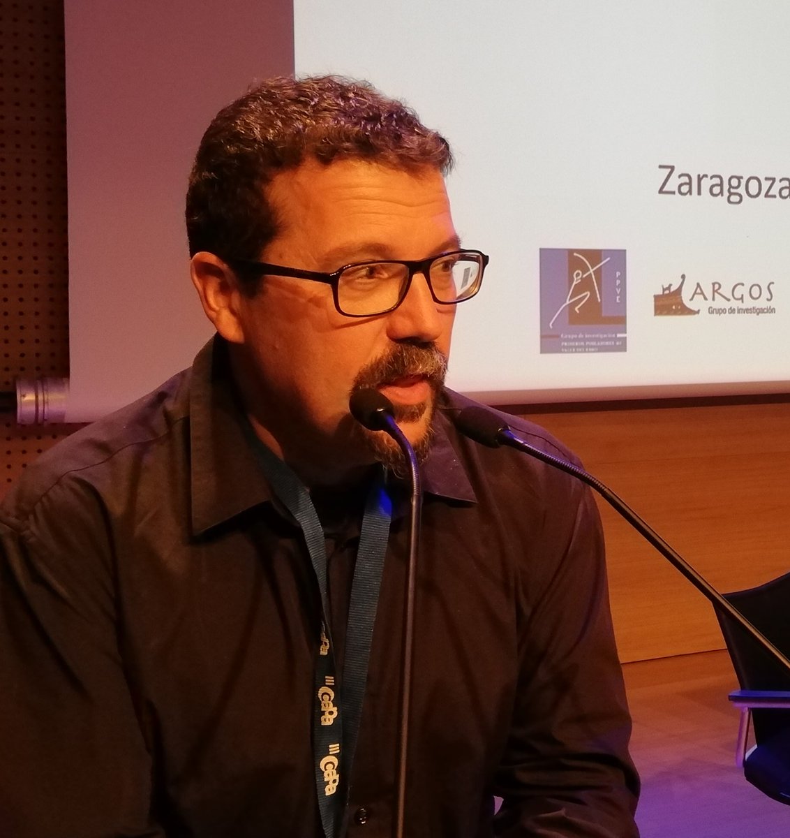 aragonFH's tweet photo. @UccUnizar @SoydeZaragoza @profemanarte @unizar @bibliounizar @CivicosZgz @aragoncultura @ZCultura @GobAragon @DPTeruel @DPHuesca @aytohuesca Queremos agradecer a Jesús G. Franco Calvo y Lorenzo Mur Sangrá la coordinación de Teruel y Huesca, no es nada fácil arrancar un evento cultural como la Fiesta de la Historia https://t.co/lVPziwAHtq