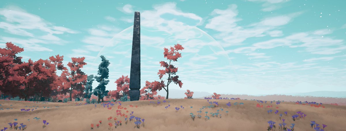 Upeaval's tweet image. Coucou !
J&apos;ai enfin terminé le biome de la plaine et y ai ajouté de jolies fleurs ! 🌸 Qu&apos;en pensez-vous ?
#ProjectBASE #UnrealEngine5 #IndieGameDev #gamedev #gamedevelopment