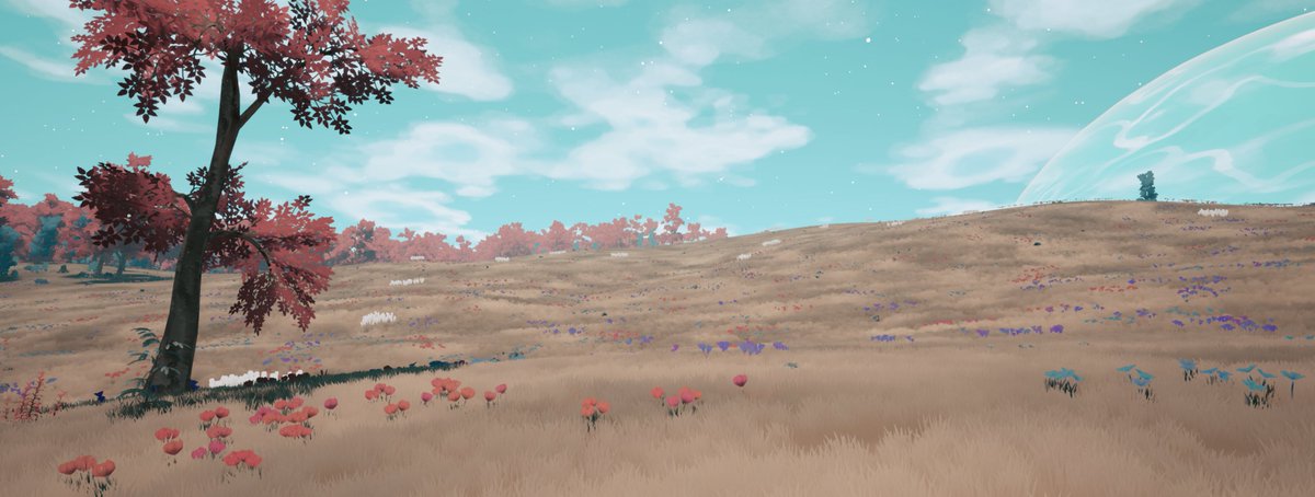 Upeaval's tweet image. Coucou !
J&apos;ai enfin terminé le biome de la plaine et y ai ajouté de jolies fleurs ! 🌸 Qu&apos;en pensez-vous ?
#ProjectBASE #UnrealEngine5 #IndieGameDev #gamedev #gamedevelopment