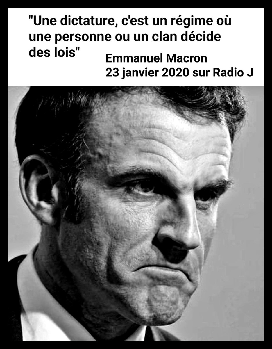 herve_le_lion's tweet image. QUID DE LE DEMOCRATIE ?
La mégère s'assoit dessus
Le pâle toqué idem